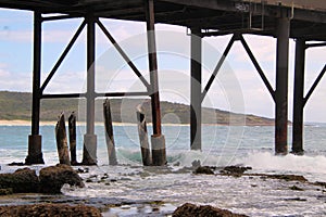 Catherine Hill Bay Coal Loading Pier Australia