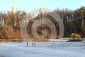 The Catherine Palace in the Museum-reserve Tsaritsyno