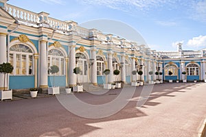 Catherine palace in Pushkin