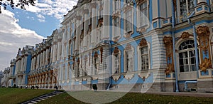 The Catherine Palace - the summer residence of the Russian tsars