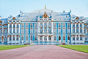 Catherine's palace in Pushkin, Russia