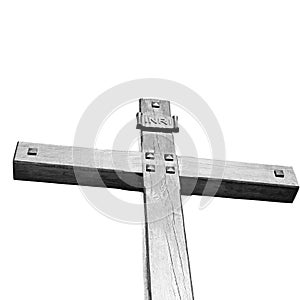 catholic abstract sacred cross in italy europe and the sky