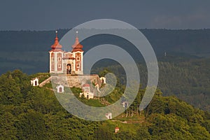 Catholic chapel near Banska Stiavnica