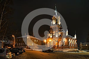 At the Catholic Church of the Blessed Virgin Mary at Winter Nigh