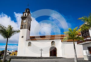Catholic church, Buenavista del Norte, Tenerife, Canary Islands photo