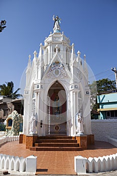 Catholic Church Church of Our Lady Ransom in Kanyakumari,Tamil Nadu, India