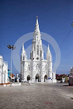 Catholic Church Church of Our Lady Ransom in Kanyakumari,Tamil Nadu, India