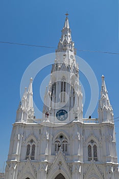 Catholic Church. Church of Our Lady Ransom in Kanyakumari,Tamil Nadu, India
