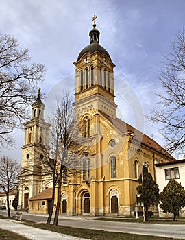 Katolický kostel ve městě Modra
