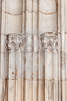 catholic church facade in south germany