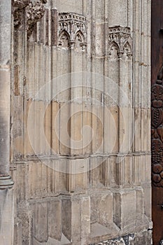 catholic church facade in south germany