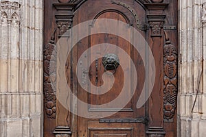 catholic church facade in south germany