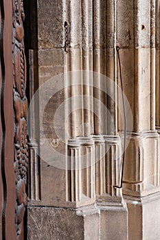 catholic church facade in south germany