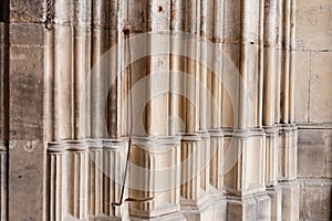 catholic church facade in south germany