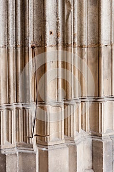 catholic church facade in south germany