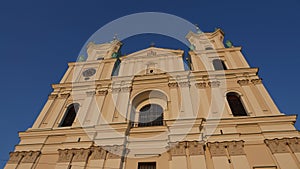 Catholic church in Grodno, Belarus. The temple is a place of rel