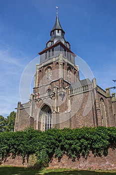 Catholic church in the historic center of Kranenburg