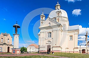 Catholic church of the Holy Trinity. Liskiava. Lithuania