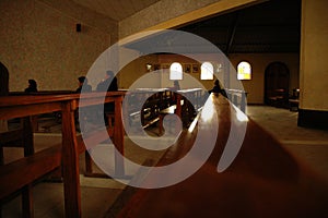 Catholic church in Huaraz Peru.