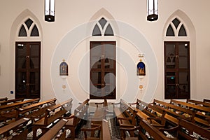 Catholic Church Interior - Stations of the Cross