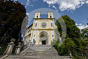 Catholic church in Marianske Lazne Marienbad - Czech Republic