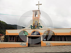 Catholic Church, Mindo, Ecuador.