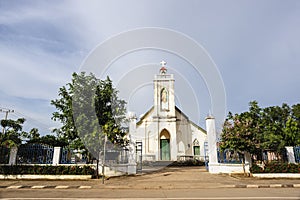 Catholic church in Pakse , Laos. photo