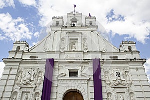Catholic Church of Rabinal Baja Verapaz, Guatemala. photo