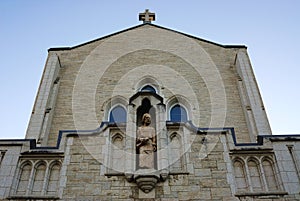 Catholic church roof