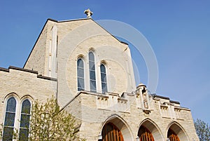 Catholic church roof