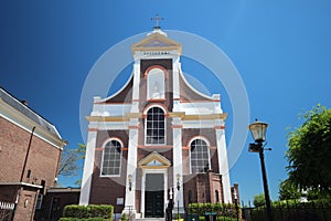 Catholic church Saint Barnabas in the city of Haastrecht in the Netherlands