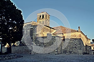 Catholic church of Saint John Baptist in Pedraza, Segovia, Spain.