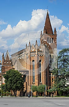 Catholic Church of San Fermo Maggiore in Verona