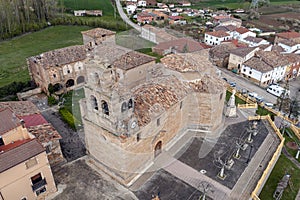 Catholic Church of Santa Maria in Salas de Bureba, dependent on Poza de la Sal in the Archpriesthood of Oca Tiron, Burgos, Spain