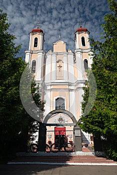 Catholic Church of St. George in the village Vorniany, Belarus