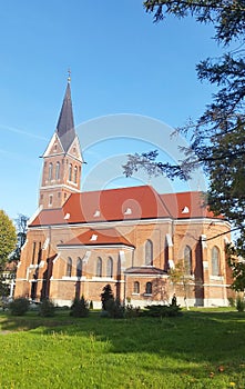 Catholic Church of St. Josip in the center of Slatina - Virovitica-Podravina County