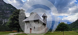 The Catholic church of Theth, Albania