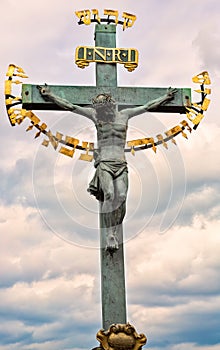 Catholic Cross in Prague