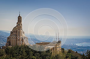 Catholic Lebanese Church, Hill Top in Harissa