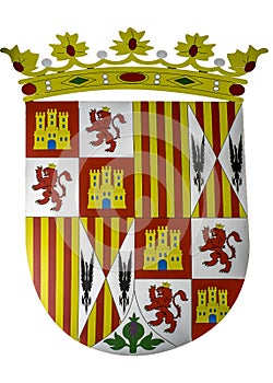 Catholic Monarchs Coat-of-Arms