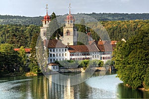 Catholic Monastery, Rheinau, Switzerland (HDR) photo