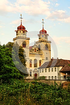 Catholic Monastery, Rheinau, Switzerland photo