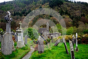 Catholic monastery ruins, Glendalough, Ireland