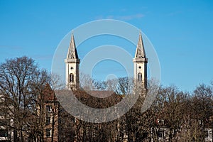 The Catholic Parish and University Church St. Louis in Munich, Germany