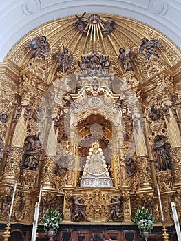 Catholic Religion Virgin el Rocio statue photo