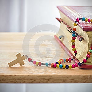 Catholic rosary beads