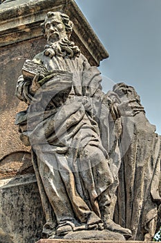 Catholic Statue in Frydlant Czech Republic