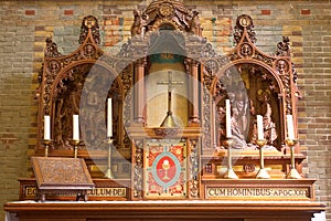 Catholic woodcarving