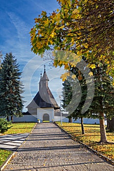 Catholic wooden church