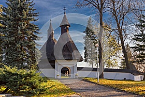 Catholic wooden church